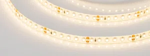 Лента RTW 2-5000SE 24V Warm 2x (3528, 600 LED, LUX) (Arlight, 9.6 Вт/м, IP65)