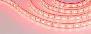 Лента герметичная RTW-PFS-B60-13mm 24V Red (14.4 W/m, IP68, 5060, 5m) (Arlight, 14.4 Вт/м, IP68)