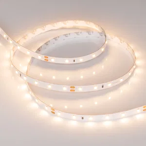 Лента RT-A60-8mm 24V Warm3000 (7.2 W/m, IP20, 2835, 5m) (Arlight, Открытый)