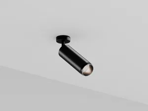 Накладной светильник HOKASU Tube ON Zoom (85-160/ral9003 – 20w/5098/12-50deg)