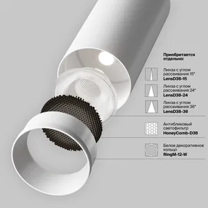 Потолочный светильник Technical C055CL-L12W2.7K-W-W