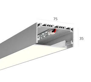 Линейный светильник HOKASU 75/35 noPS (RAL9003/500mm/LT70 — 3K/11W)