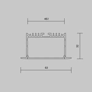 Профиль Led Strip 632004