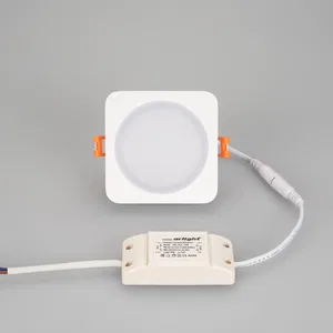 Светодиодная панель LTD-96x96SOL-10W Day White 4000K (Arlight, IP44 Пластик, 3 года)
