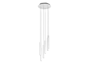 Подвесной светильник HOKASU Tube Cascade (40-320/ral9003 – 42w/3090/36deg)