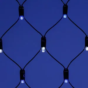 Светодиодная гирлянда ARD-NETLIGHT-CLASSIC-2500x2500-BLACK-432LED White/Blue (230V, 26W) (Ardecoled, IP65)