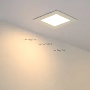 Светильник DL-93x93M-5W Warm White (Arlight, IP40 Металл, 3 года)