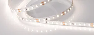 Лента RT-A120-8mm 24V Warm3000 (14.4 W/m, IP20, 2835, 5m) (Arlight, Открытый)