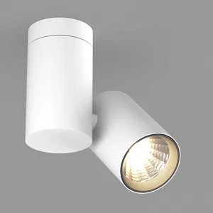 Корпус SP-POLO-SURFACE-TURN-R85 (BK, 1-3, 350mA) (Arlight, IP20 Металл, 3 года)