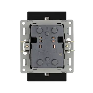 Механизм электрической розетки SCT-MEUD-PL-BK (250V, 16A) (Arlight, -)