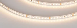 Лента RT-A160-8mm 24V Warm3000 (12 W/m, IP20, 2835, 5m) (Arlight, высок.эфф.150 лм/Вт)