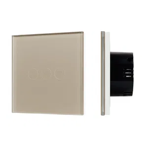 Светорегулятор сенсорный с Zigbee управлением SWT-OMALI-SD3-ZB-GD (250V, 500W) (Arlight, Стекло)