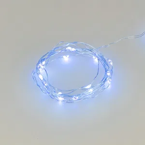 Светодиодная гирлянда ARD-DEW-HOME-2000-CLEAR-20LED-STD Blue (3V, Battery Pack) (Ardecoled, IP20)