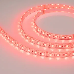 Лента герметичная RTW-PU-B60-12.5mm 24V RGB (14.4 W/m, IP68, 5060, 5m) (Arlight, -)