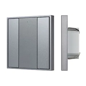 INTELLIGENT ARLIGHT Кнопочная панель DALI-201-23-2K-D2-IN Silver (BUS, Frame) (IARL, IP20 Металл, 3 года)