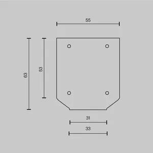 Комплектующие для профиля Technical TRA034MPEC-21S(N)