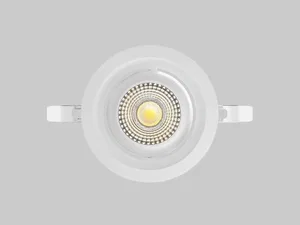 Cветильник HOKASU DOT HS80 IN Spin Prom (RAL9003/60deg — 3K/10-30W/CRI90)
