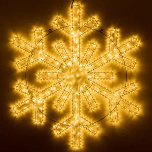 Фигура светодиодная ARD-SNOWFLAKE-M11-1250x1200-604LED Warm (230V, 36.5W) (Ardecoled, IP65, 1 год)