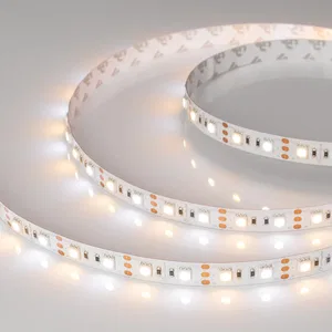 Лента RT-B60-12mm 12V White-MIX (14.4 W/m, IP20, 5060, 5m) (Arlight, Изменяемая ЦТ)