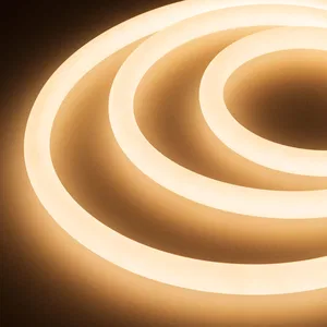 Герметичная лента MOONLIGHT-5000S-ROUND-2835-336-24V Warm (18х18mm, 16W, IP65) (Arlight, Вывод прямой, 3 года)