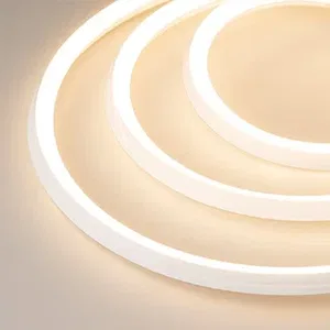 Лента герметичная MOONLIGHT-3D-A168-15x15mm 24V Warm3000 (7.2 W/m, IP67, 2835, 5m, Wire x1) (Arlight, Силикон)