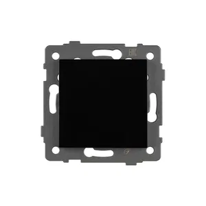 Механизм выключателя одноклавишный непроходной SWT-MK01-PL-BK-V (250V, 10A) (Arlight, -)