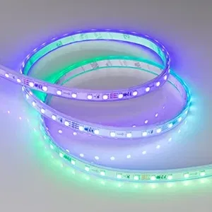 Лента герметичная SPI-P-F72-11mm 24V RGB-PX6 (14.4 W/m, IP66, 3535, 5m) (Arlight, бегущий огонь)