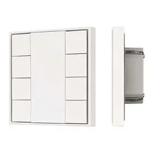 INTELLIGENT ARLIGHT Кнопочная панель KNX-301-22-8-SH-IN White (BUS, Frame) (IARL, IP20 Пластик, 3 года)
