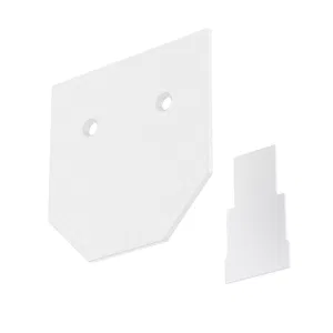 Заглушка MAG-ORIENT-CAP-2653-STR-G (WH) (Arlight, IP20 Металл, 3 года)