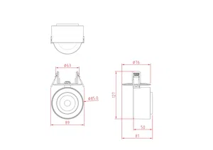 Потолочный светильник Technical C063CL-L12B3K
