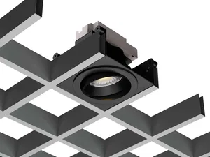 Светильник HOKASU DOT Grilyato-100 Spin (RAL9003/38deg — 5K/20W)