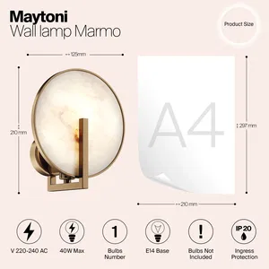 Настенный светильник (бра) Maytoni MOD099WL-01G2