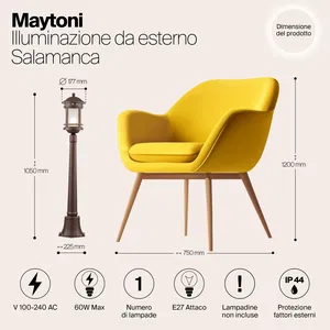 Ландшафтный светильник Outdoor O031FL-01BR