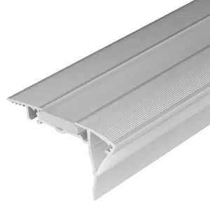Профиль с экраном ALU-STAIR-DK-2000 ANOD+FROST (Arlight, Алюминий)