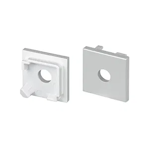 Заглушка SL-KANT-H16-S10 SQUARE с отверстием (Arlight, Пластик)