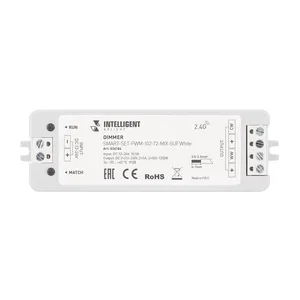 INTELLIGENT ARLIGHT Диммер SMART-SET-PWM-102-72-MIX-SUF White (12-24V, 2x5A, ПДУ RING 10кн, 2.4G) (IARL, Контроллер)