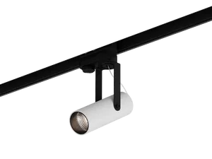 Трековый светильник HOKASU Tube Clip TR4 (85-160/ral9005 – 40w/5098/38deg)