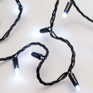Светодиодная гирлянда ARD-STRING-CLASSIC-10000-BLACK-100LED-STD WHITE (230V, 7W) (Ardecoled, IP65, 1 год)