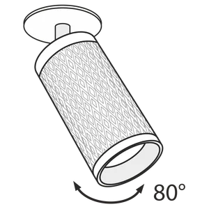 Потолочный светильник Technical C037CL-01W