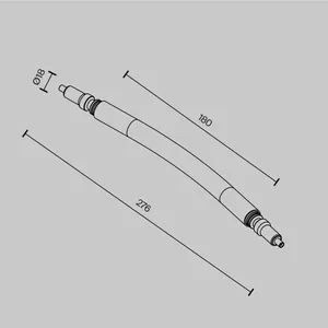 Комплектующие для систем освещения с токоведущими элементами Technical CA005FC-B