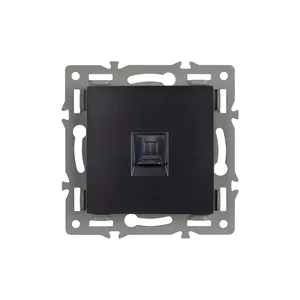 Механизм компьютерной розетки SCT-MPC1-PL-BK (RJ-45, CAT6) (Arlight, -)