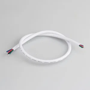 Провод питания ARL-MOONLIGHT-20AWG-4W-D6-CU-500 White (Arlight, Закрытый)