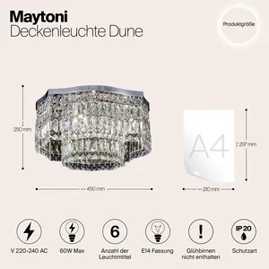Потолочный светильник Maytoni DIA005CL-06CH