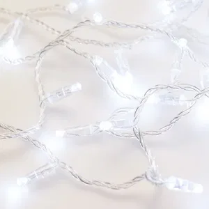 Светодиодная гирлянда ARD-STRING-CLASSIC-10000-CLEAR-100LED-STD WHITE (230V, 7W) (Ardecoled, IP65, 1 год)