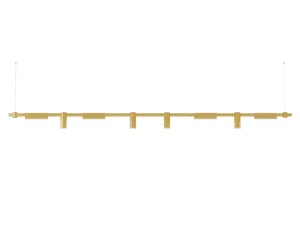 Подвесной светильник HOKASU PL9 (GOLD/3000mm – D55/140mm/3K/60W/38deg)
