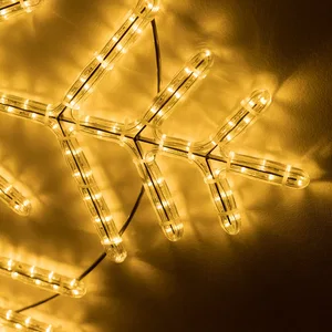 Фигура светодиодная ARD-SNOWFLAKE-M10-1000x900-504LED Warm (230V, 31W) (Ardecoled, IP65, 1 год)