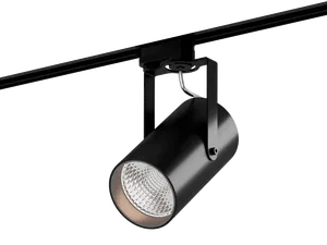 Трековый светильник HOKASU Tube Clip TR4 (85-160/ral9005 – 40w/5098/38deg)