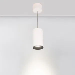 Светильник подвесной SP-POLO-R85-2-15W Day White 40deg (White, Black Ring) (Arlight, IP20 Металл, 3 года)