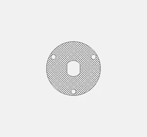Tube D40 v2 – endcup (steel 1,5mm - hole10x8 - RAW)