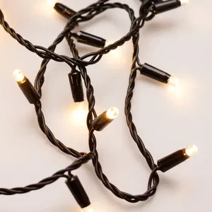 Светодиодная гирлянда ARD-STRING-CLASSIC-10000-BLACK-100LED-STD WARM (230V, 7W) (Ardecoled, IP65, 1 год)
